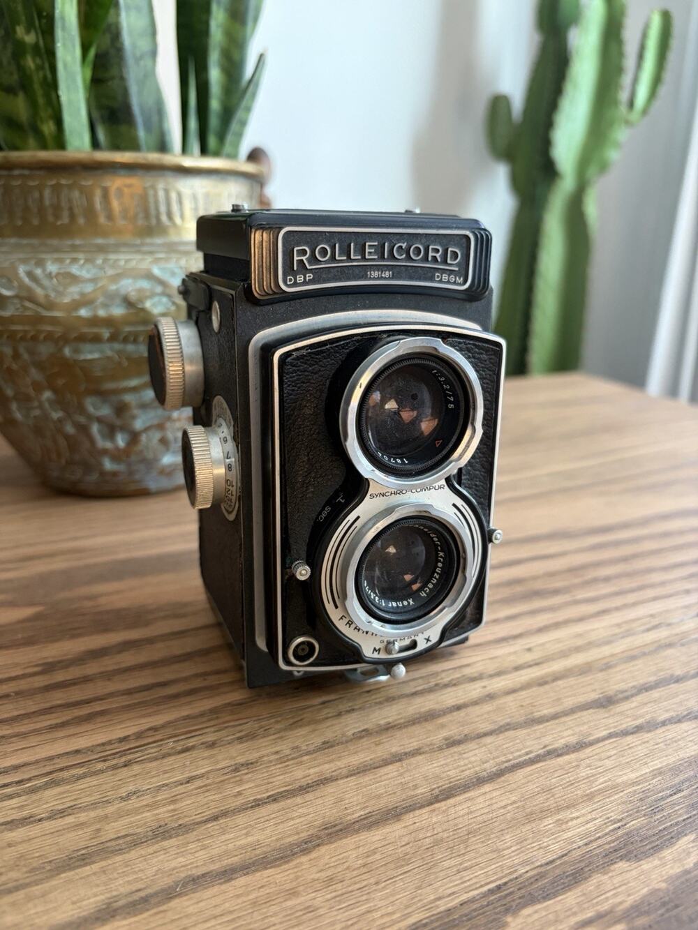 Vintage 1954 Rolleicord V (K3C) Franke & Heidecke DBP DBGM Twin Lens Reflex